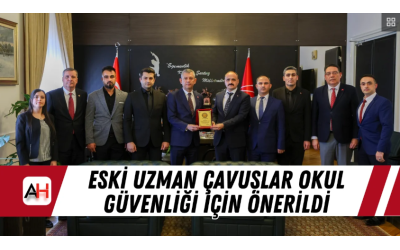 Eski uzman çavuşlar okul güvenliği için önerildi