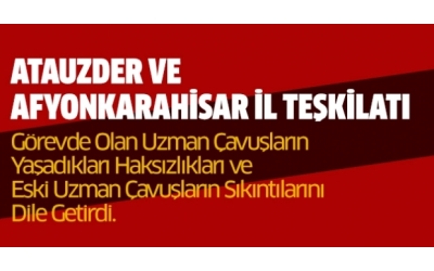 ATAUZDER Derneğinden Son Durum Açıklaması