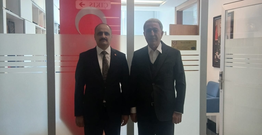 Milli Savunma Komisyonu Başkanı Sayın Hulusi Akar'ı Ziyaret