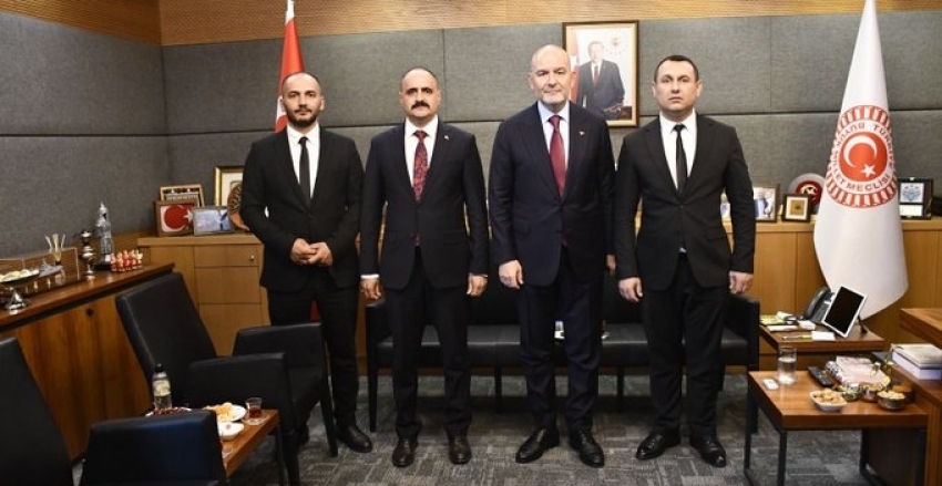 İç İşleri Komisyonu Başkanı Sayın Süleyman Soylu'yu Ziyaret