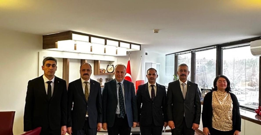  Türkiye Belediyeler Birliği Genel Sekreter Yardımcısı Sayın Feridun Ulutaş'ı Ziyaret