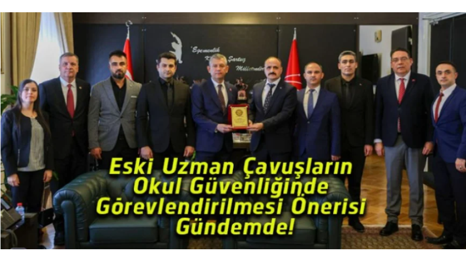 Gündeşli’den Okul Güvenliği İçin “Eski Uzman Çavuş” Vurgusu