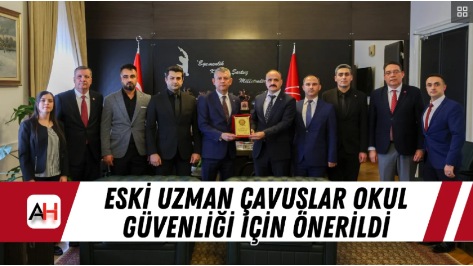 Eski uzman çavuşlar okul güvenliği için önerildi