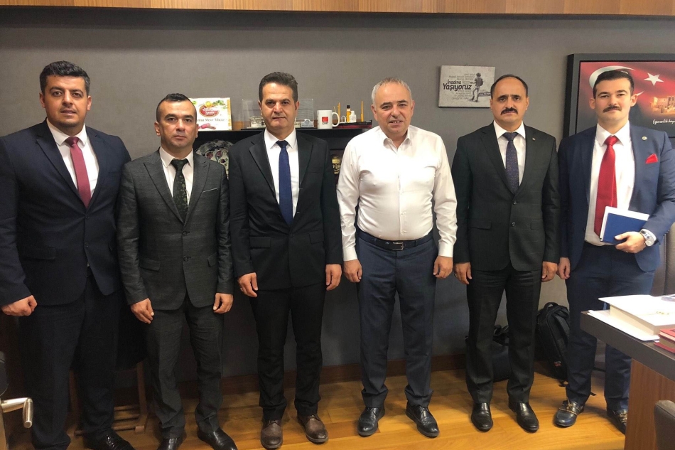 Cumhuriyet Halk Partisi Milletvekili TBMM Plan ve Bütçe Komisyonu Üyesi Ahmet Vehbi BAKIROĞLU Beyi Makamında Ziyaret Ettik.