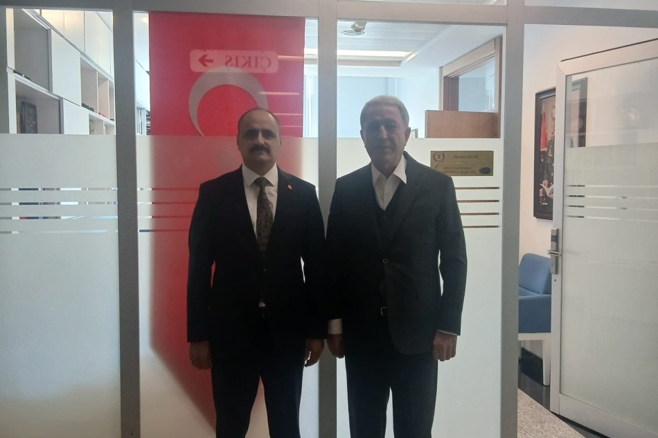 Milli Savunma Komisyonu Başkanı Sayın Hulusi Akar'ı Ziyaret