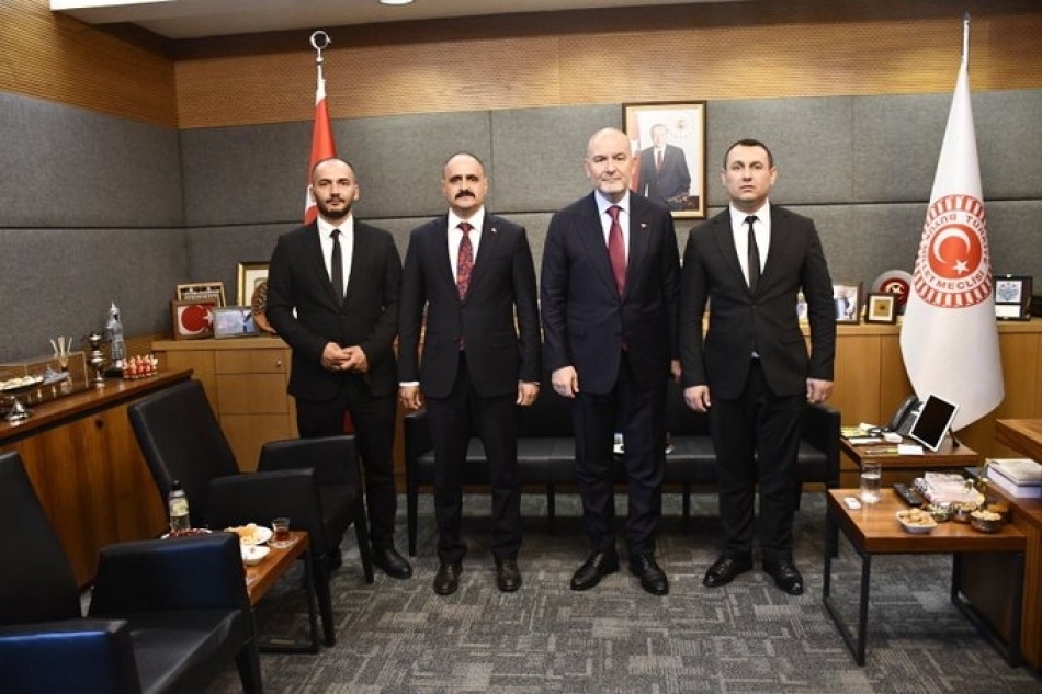 İç İşleri Komisyonu Başkanı Sayın Süleyman Soylu'yu Ziyaret