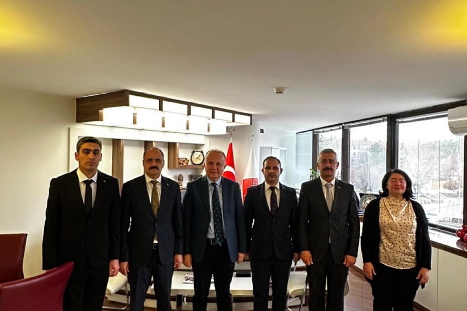 Türkiye Belediyeler Birliği Genel Sekreter Yardımcısı Sayın Feridun Ulutaş'ı Ziyaret